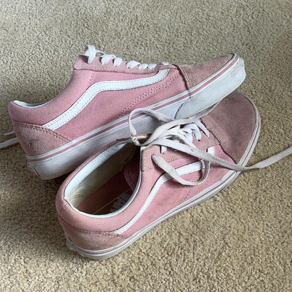 Pink Old Skool Vans Sneakers - Picture 1 of 1